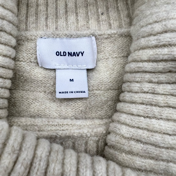 Old Navy Tan Turtleneck Sweater - Picture 5 of 6
